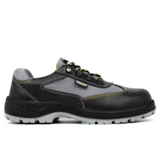 Unisex Steel Toe Black Work & Safety Shoes